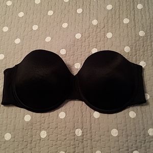 Dreamfit Black Strapless Bra